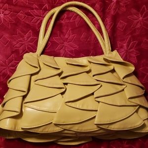 Sondra Roberts yellow handbag Gorgeous!